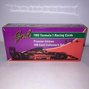 VINTAGE Grid 1992 Formula 1 Racing Cards Premier Edition NEW FACTORY SEALED